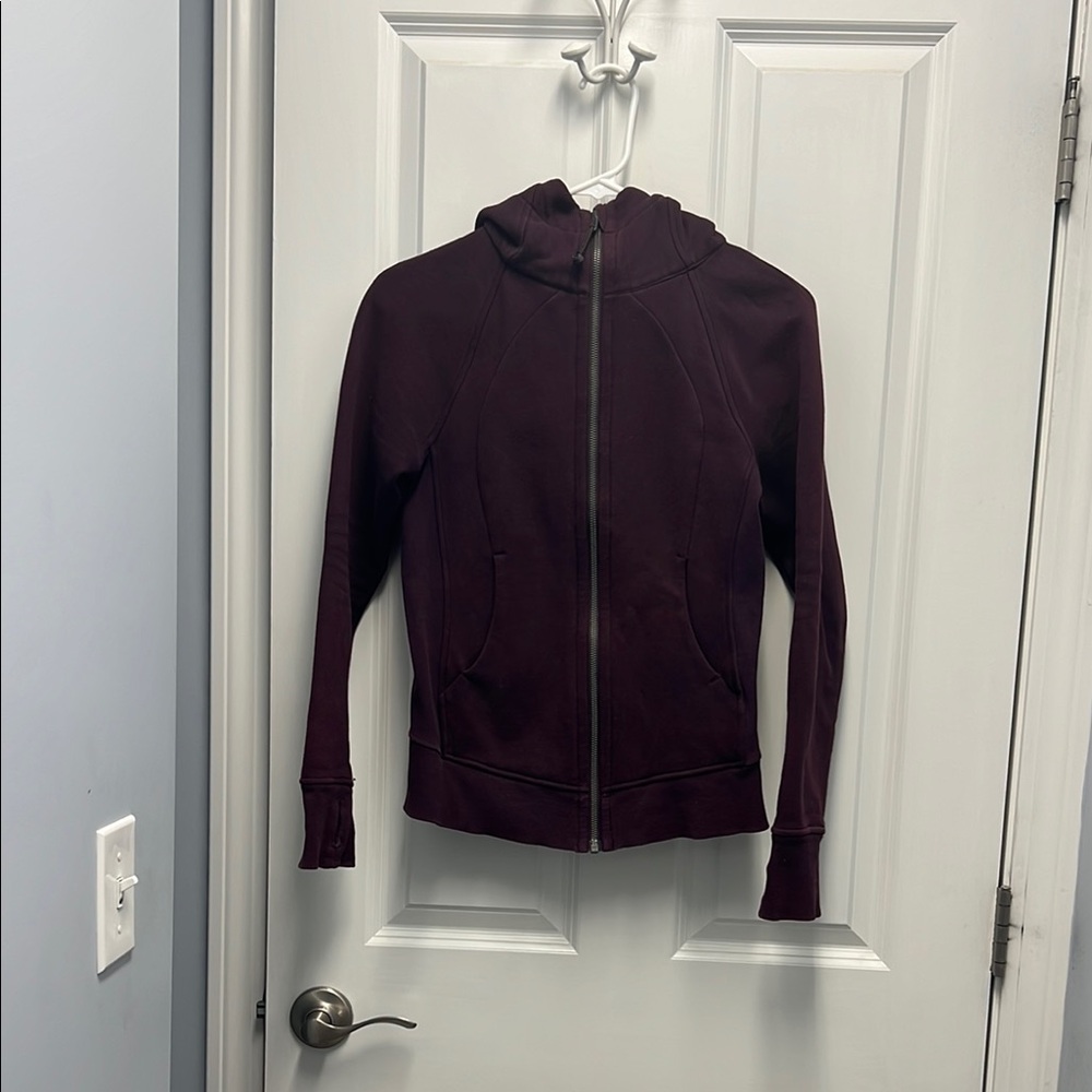 Lululemon Purple Zip-Up Hoodie